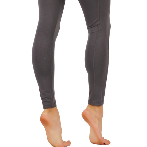 Yoga leggings with side pockets full length 100 - Picture 3 of 3